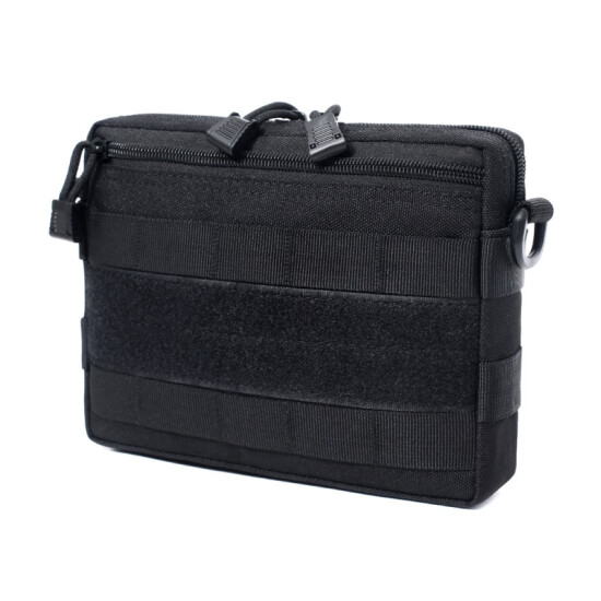 Multi-purpose EDC Belt Tactical Molle Pouch Waist Pack Bag Utility Phone Pocket {13}