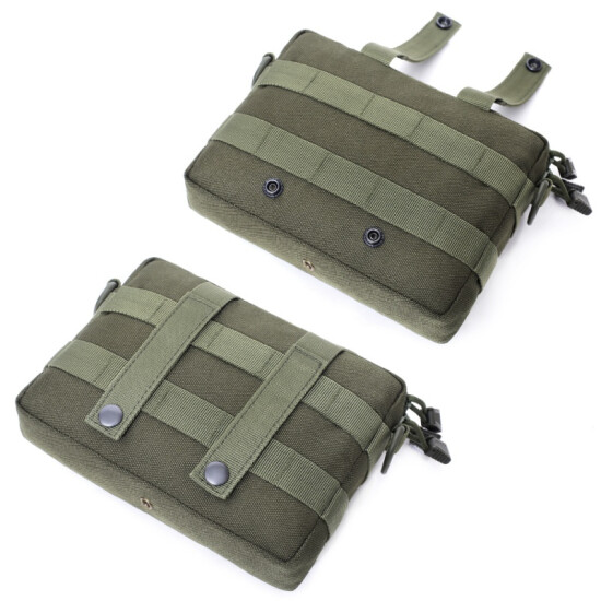 Multi-purpose EDC Belt Tactical Molle Pouch Waist Pack Bag Utility Phone Pocket {8}