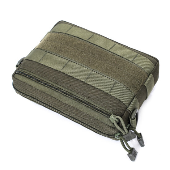 Multi-purpose EDC Belt Tactical Molle Pouch Waist Pack Bag Utility Phone Pocket {10}